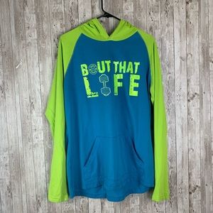 Under Armor Weight Lifting Hooded T-Shirt